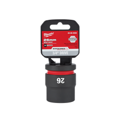Milwaukee - SHOCKWAVE™ 3/4" Drive 26mm Standard 6 Point Impact Socket | 49666364