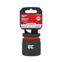 Milwaukee - Shockwave 3/4" Drive 30mm Standard 6 Point Impact Socket | 49666368