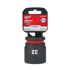 Milwaukee - SHOCKWAVE™ 3/4" Drive 32mm Standard 6 Point Impact Socket | 49666370
