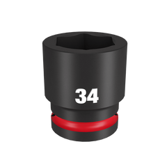 Milwaukee - Shockwave 3/4" Drive 34mm Standard 6 Point Impact Socket | 49666372
