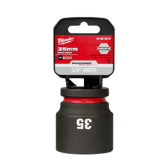 Milwaukee - SHOCKWAVE™ 3/4" Drive 35mm Standard 6 Point Impact Socket | 49666373