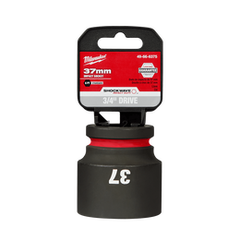 Milwaukee - SHOCKWAVE™ 3/4" Drive 37mm Standard 6 Point Impact Socket | 49666375