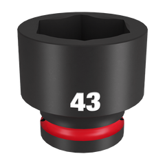 Milwaukee - Shockwave 3/4" Drive 43mm Standard 6 Point Impact Socket | 49666381