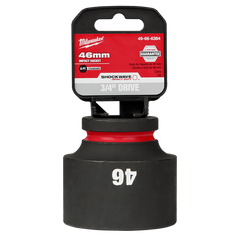 Milwaukee - Shockwave 3/4" Drive 46mm Standard 6 Point Impact Socket | 49666384