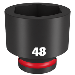 Milwaukee - Shockwave 3/4" Drive 48mm Standard 6 Point Impact Socket | 49666386