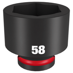 Milwaukee - Shockwave 3/4" Drive 58mm Standard 6 Point Impact Socket | 49666391