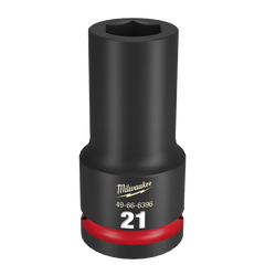 Milwaukee - Shockwave 3/4" Drive 21mm Deep 6 Point Impact Socket | 49666396