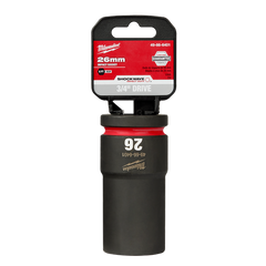 Milwaukee - Shockwave 3/4" Drive 26mm Deep 6 Point Impact Socket | 49666401
