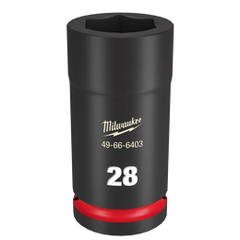 Milwaukee - SHOCKWAVE™ 3/4" Drive 28mm Deep 6 Point Impact Socket | 49666403