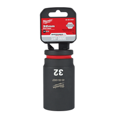 Milwaukee - SHOCKWAVE™ 3/4" Drive 32mm Deep 6 Point Impact Socket | 49666407