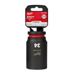 Milwaukee - SHOCKWAVE™ 3/4" Drive 34mm Deep 6 Point Impact Socket | 49666409
