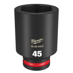 Milwaukee - SHOCKWAVE™ 3/4" Drive 45mm Deep 6 Point Impact Socket | 49666420