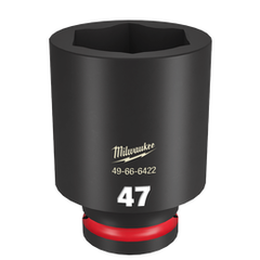 Milwaukee - SHOCKWAVE™ 3/4" Drive 47mm Deep 6 Point Impact Socket | 49666422