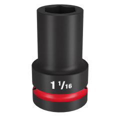 Milwaukee - Shockwave 1" Drive 1-1/16" Standard 6 Point Impact Socket | 49666505