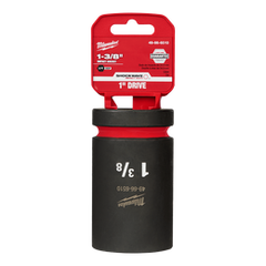Milwaukee - SHOCKWAVE™ 1" Drive 1-3/8" Deep 6 Point Impact Socket | 49666510