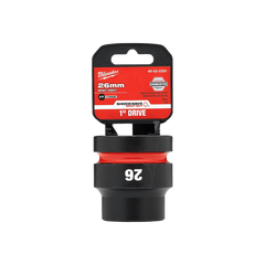 Milwaukee - Shockwave 1" Drive 26mm Standard 6 Point Impact Socket | 49666591
