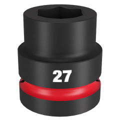 Milwaukee - Shockwave 1" Drive 27mm Standard 6 Point Impact Socket | 49666592