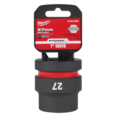 Milwaukee - Shockwave 1" Drive 27mm Standard 6 Point Impact Socket | 49666592