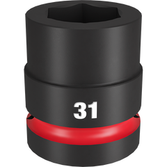 Milwaukee - SHOCKWAVE 1" Drive 31mm Standard 6 Point Impact Socket | 49666596