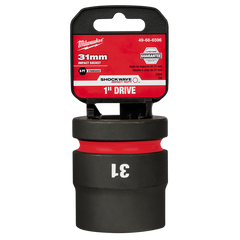 Milwaukee - SHOCKWAVE 1" Drive 31mm Standard 6 Point Impact Socket | 49666596