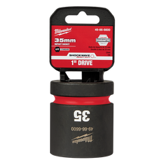 Milwaukee - SHOCKWAVE 1" Drive 35mm Standard 6 Point Impact Socket | 49666600