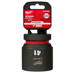 Milwaukee - SHOCKWAVE 1" Drive 41mm Standard 6 Point Impact Socket | 49666604