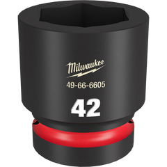 Milwaukee - SHOCKWAVE 1" Drive 42mm Standard 6 Point Impact Socket | 49666605