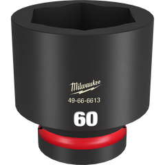 Milwaukee - SHOCKWAVE 1" Drive 60mm Standard 6 Point Impact Socket | 49666613