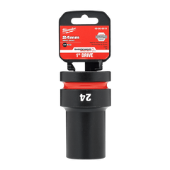 Milwaukee - SHOCKWAVE 1" Drive 24mm Deep 6 Point Impact Socket | 49666619