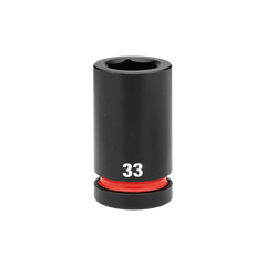 Milwaukee - SHOCKWAVE 1" Drive 33mm Deep 6 Point Impact Socket | 49666627