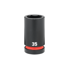 Milwaukee - SHOCKWAVE 1" Drive 35mm Deep 6 Point Impact Socket | 49666629