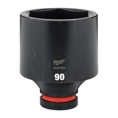 Milwaukee - SHOCKWAVE 1" Drive 90mm Deep 6 Point Impact Socket | 49666649