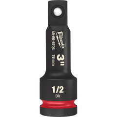 Milwaukee - SHOCKWAVE 1/2" Drive 76mm (3") Impact Socket Extension | 49666706