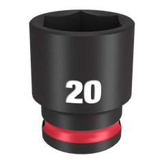 Milwaukee - SHOCKWAVE 3/8" Drive 20mm Standard 6 Point Impact Socket | 49666737