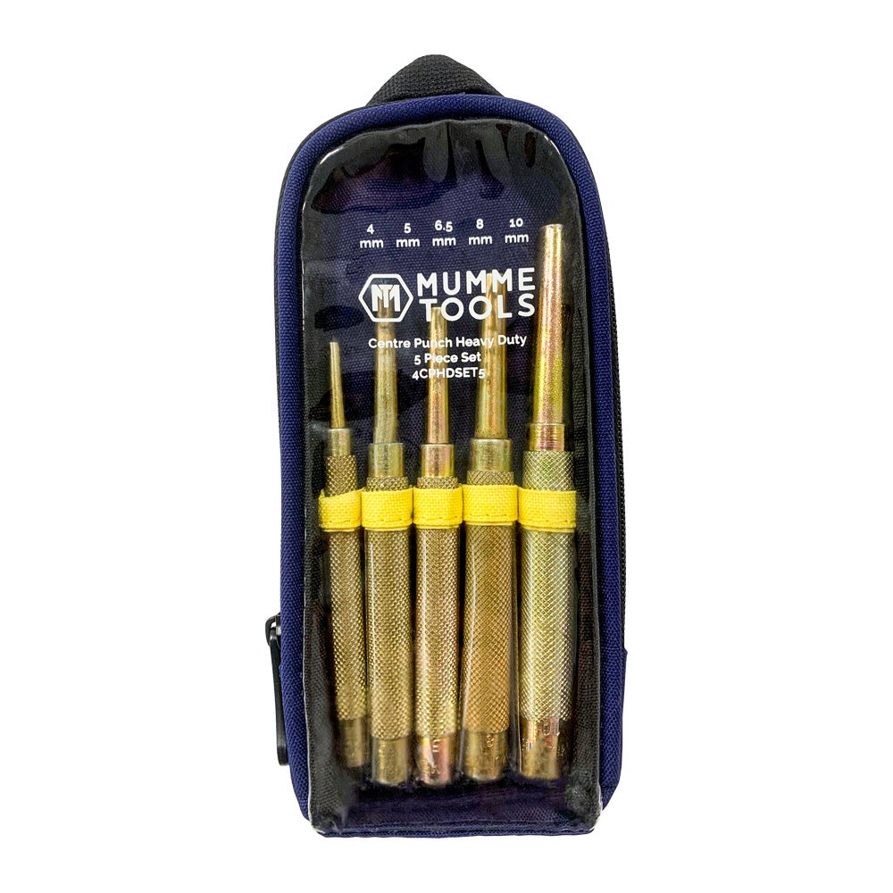 Mumme - Centre Punch Heavy Duty 5 Piece Set | 4CPHDSET5