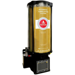 Alemlube - 12Vdc Pump With 8Kg Reservoir, With Low Level Switch, 1 X Fixed Pump Element | 4K.8F.12DC.FCT.G