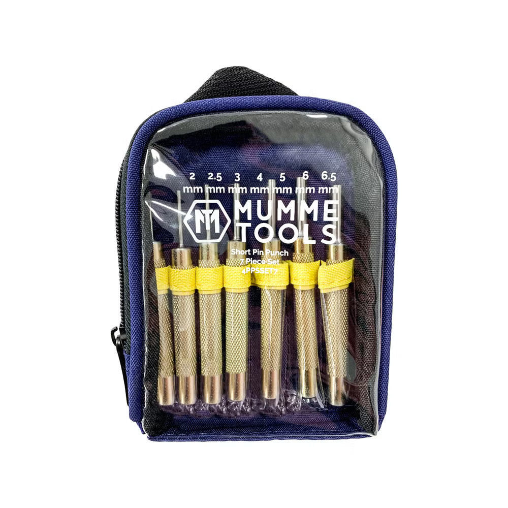 Mumme - Short Pin Punch 7 Piece Set | 4PPSSET7