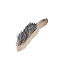 EHI - 4 Row Wooden Handle Welders Brush | 4RWHB