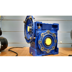 Worm Gearbox NMRV40 Ratio 25:1 with D71-B5 Input Flange & Safety Cover | NMRV40-R25-D71-B5