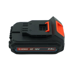 Senix - X2 18V Battery, 2.5Ah Twin Pack | B25X2