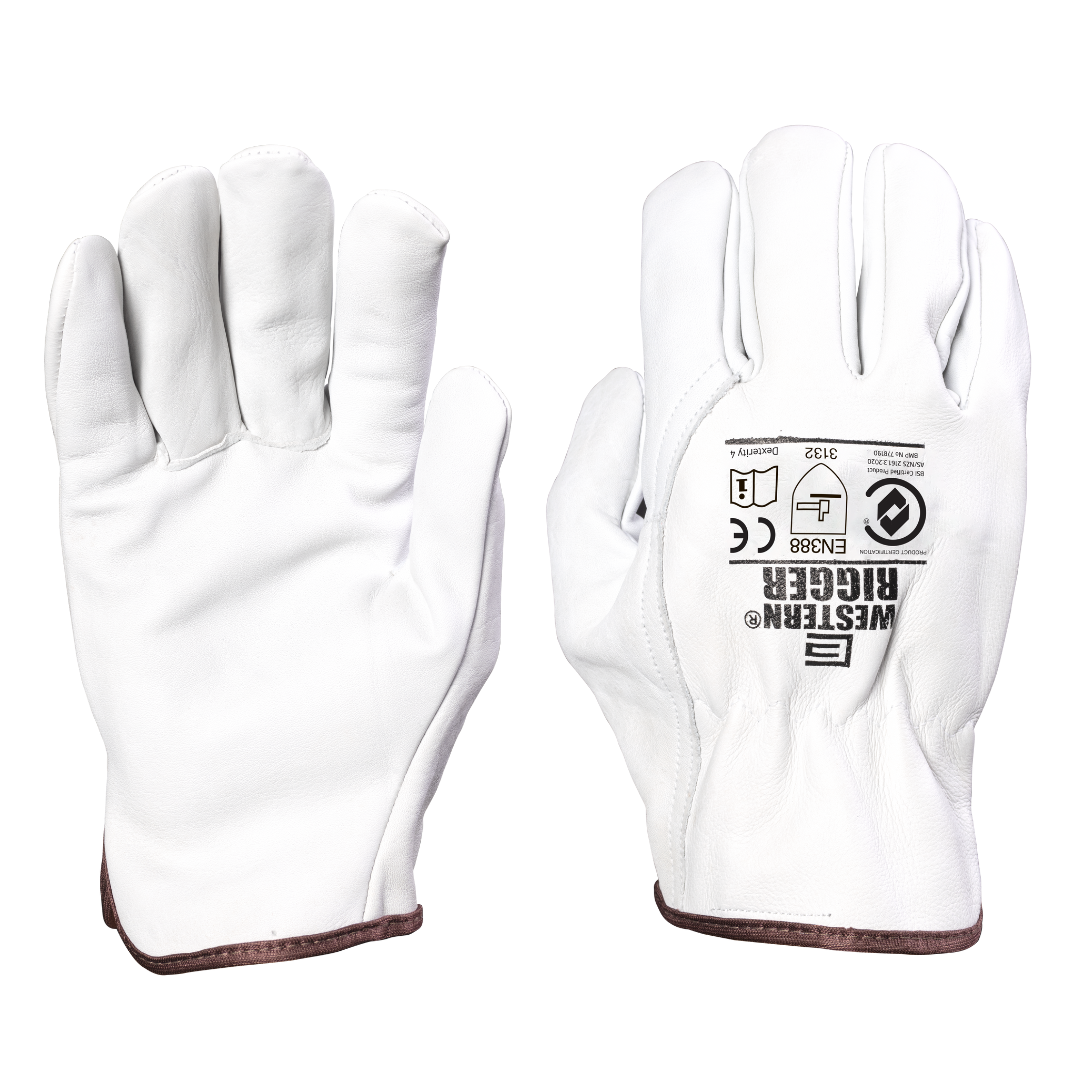Elliotts - Western Rigger, Premium Drivers Style Glove Size L (Pack of 120) | 500WRL-120