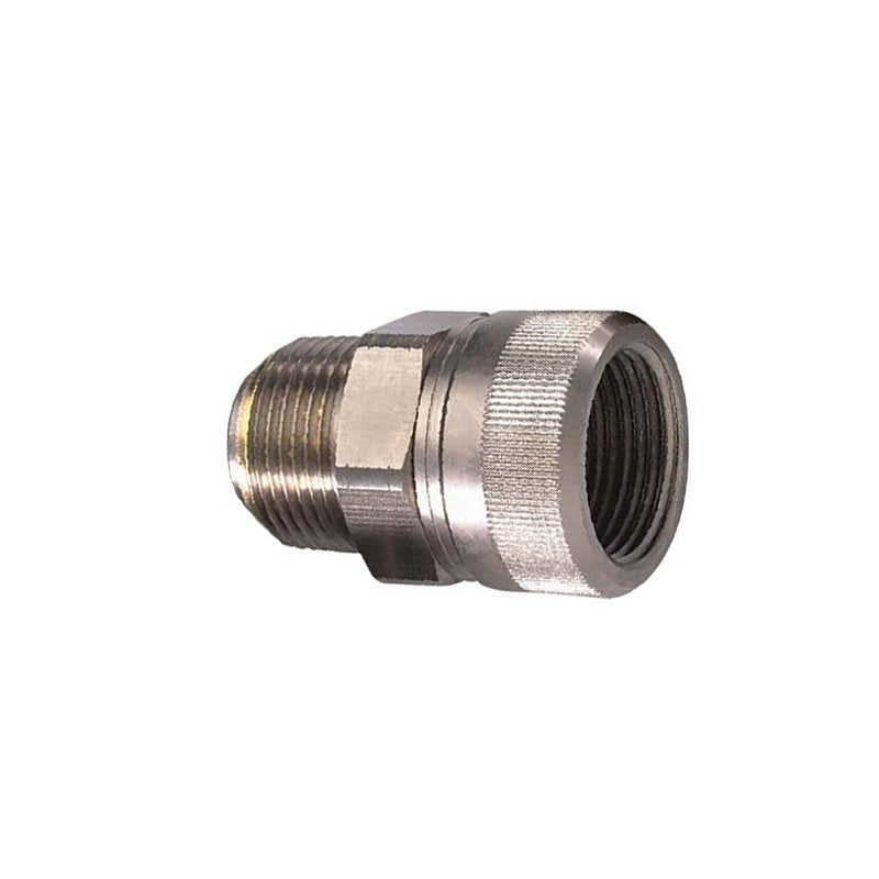 Alemlube - Single Plane Swivel, 3/4" Bsp (M) X 1" Bsp (F) | 502025