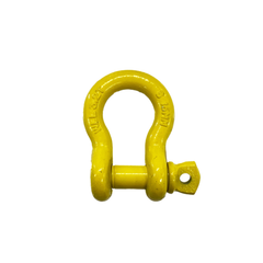 Austlift - Shackle Grade 'S' Bow Screw with Powder Colour Coated Yellow 16mm/3.2T | 503016C