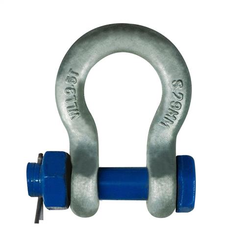 Austlift - Shackle Grade 'S' Bow Safety Galvanised 11mm/1.5T | 503511