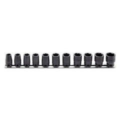 Koken - 11pc 3/8" Dr Impact Set Rail (8-19mm) | KORS13400M/11