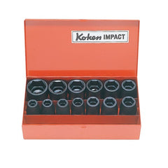 Koken - 13pc 1/2" Drive Impact Socket Set (10mm - 27mm) | KO14241M