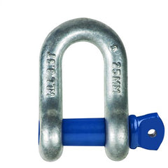 Austlift - Shackle Grade 'S' Dee Screw Galvanised 13mm/2T | 504013