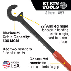 Klein Tools - CABLE BENDER 14-INCH | A-50402