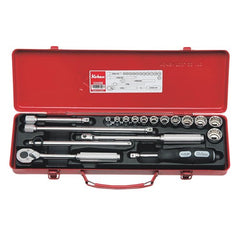 Koken - 18pc 3/8" Drive Metric Socket Set (6 - 21mm) | KO3200M