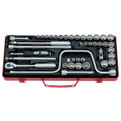 Koken - Socket Set 3/8" Drive AF/metric/whit.(42pcs) | KO3201AMW